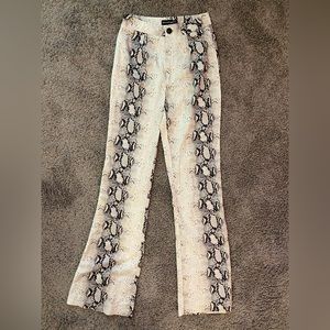Snakeskin PLT Pants